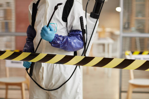Professional Blood Cleanup technician working in Brookside, NJ